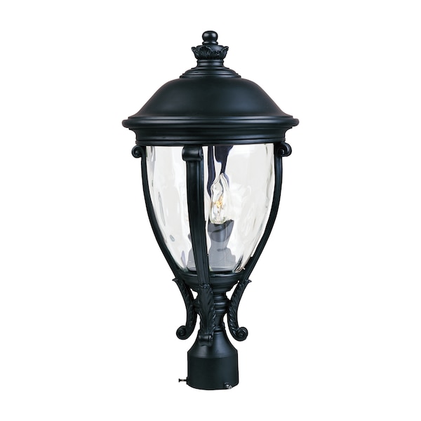 Maxim Lighting Camden VX 3-Light 11" Wide Black Outdoor Pole/Post Mount 41421WGBK - main